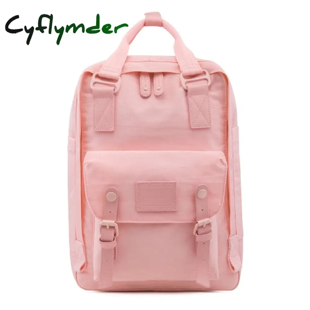 Cyflymder Fashion Women Backpack 14 Inch Laptop Waterproof Rucksack High Quality School Bags For