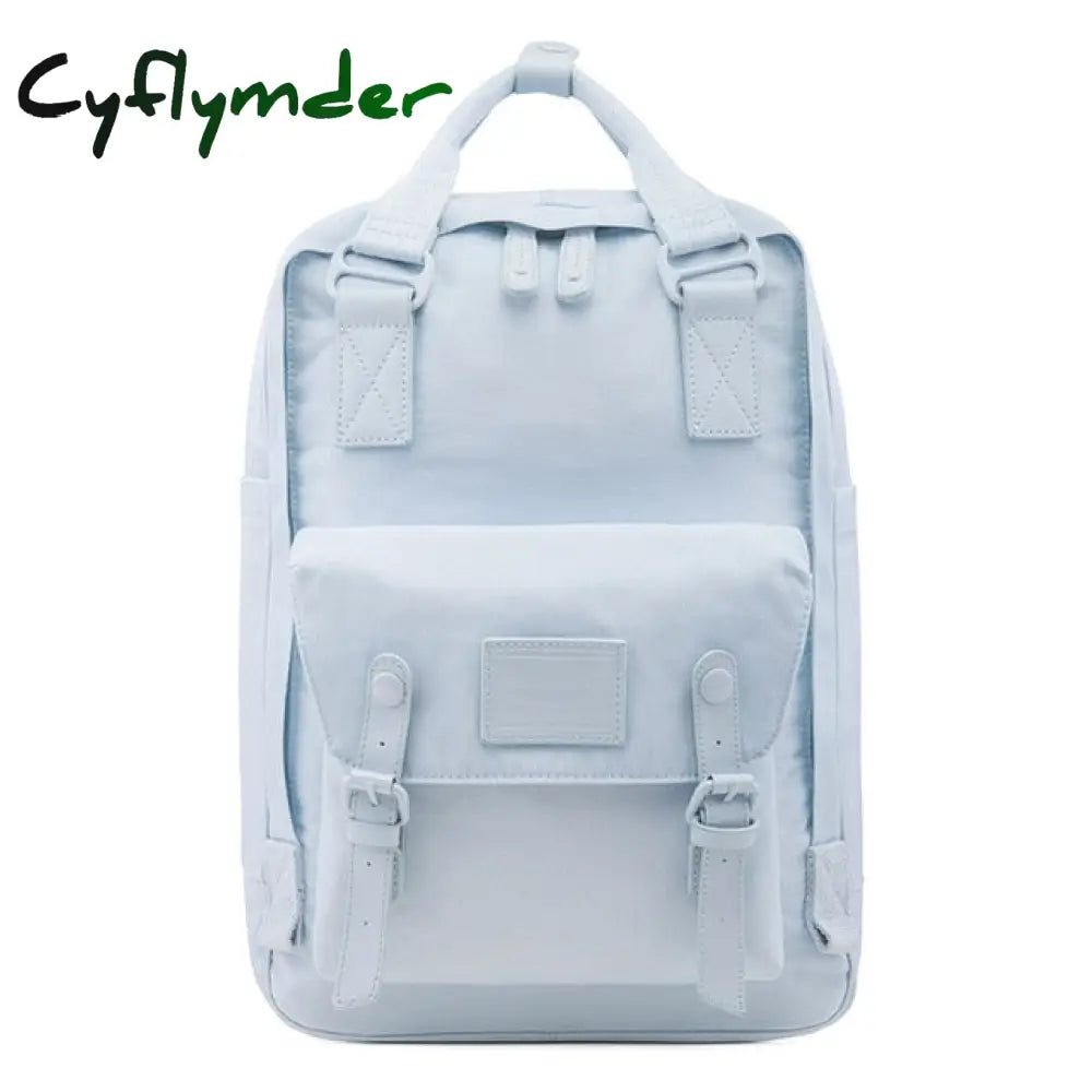 Cyflymder Fashion Women Backpack 14 Inch Laptop Waterproof Rucksack High Quality School Bags For