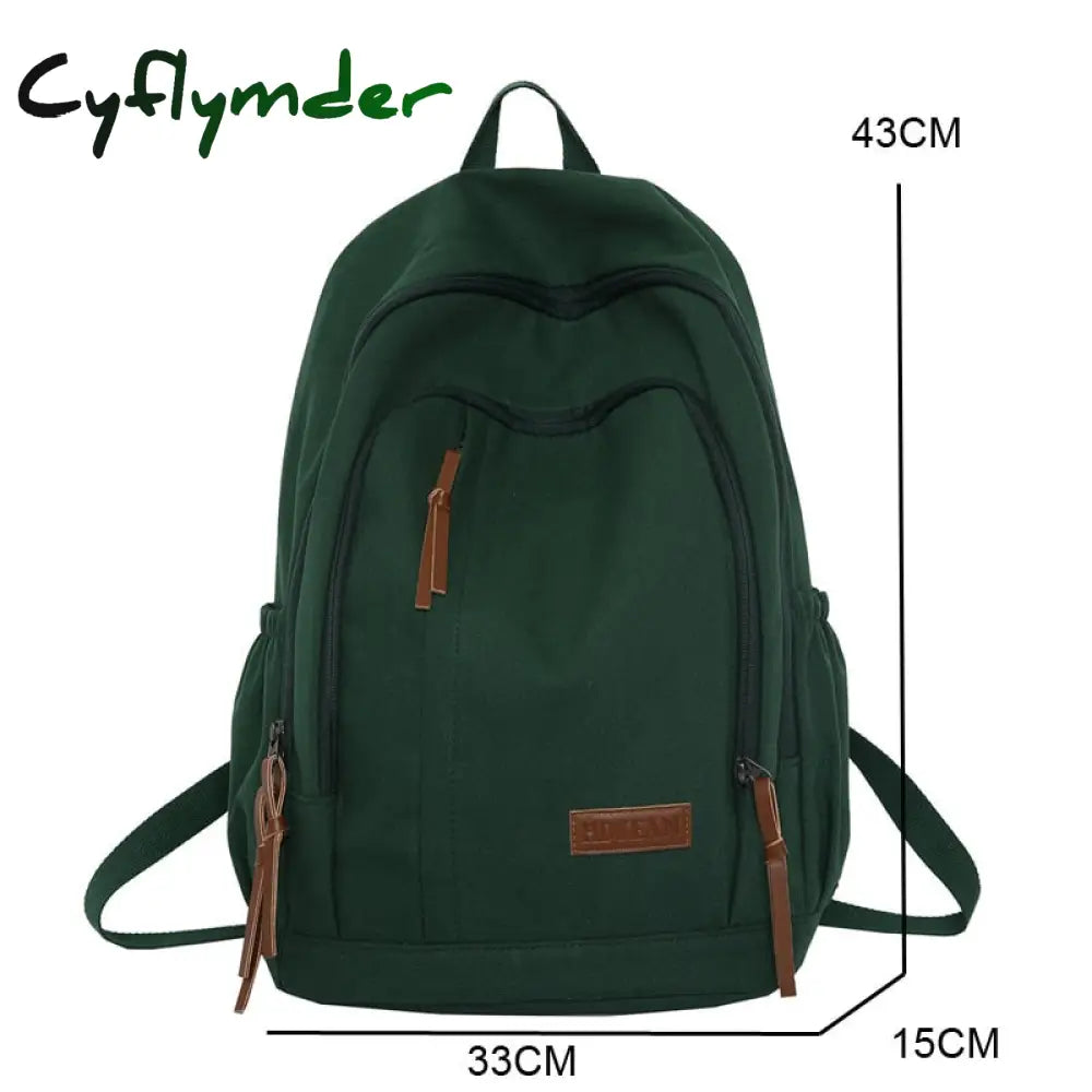 Cyflymder Fashion Women Backpack Multifunction Waterproof Men Travel Bagkpack Student School Bag