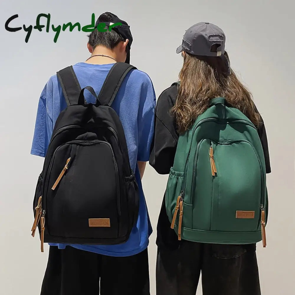 Cyflymder Fashion Women Backpack Multifunction Waterproof Men Travel Bagkpack Student School Bag