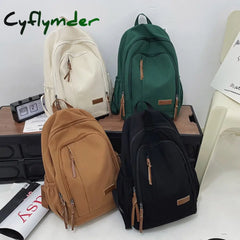 Cyflymder Fashion Women Backpack Multifunction Waterproof Men Travel Bagkpack Student School Bag