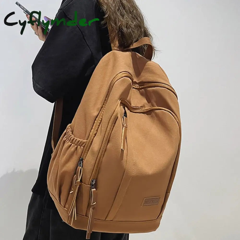 Cyflymder Fashion Women Backpack Multifunction Waterproof Men Travel Bagkpack Student School Bag