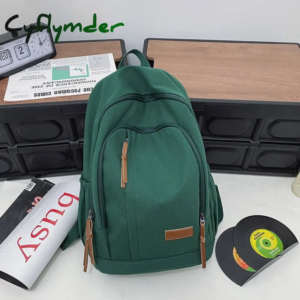 Cyflymder Fashion Women Backpack Multifunction Waterproof Men Travel Bagkpack Student School Bag