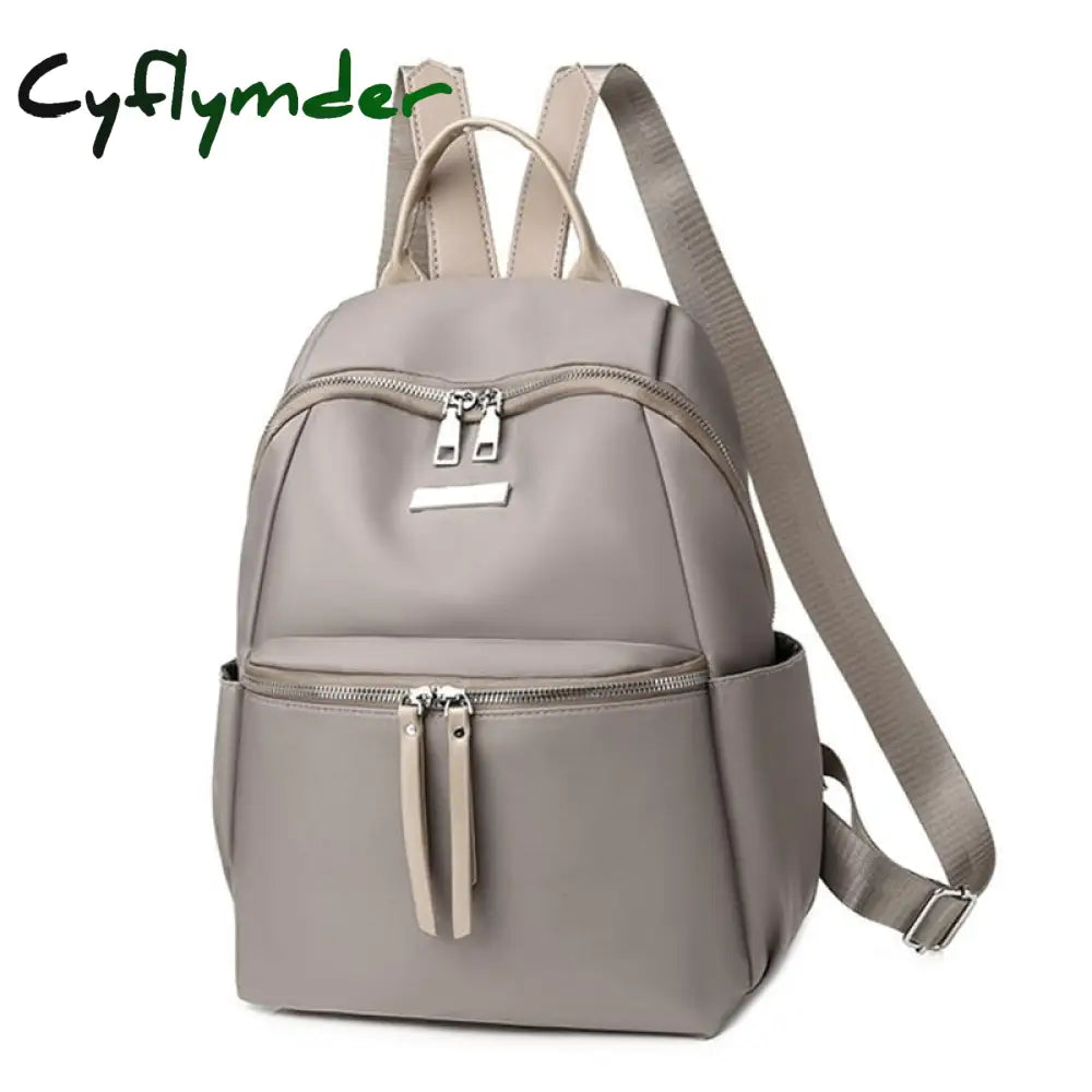 Cyflymder Fashion Women Backpack Oxford Cloth Retro Casual Female Girls School Bag Travel Bagpack