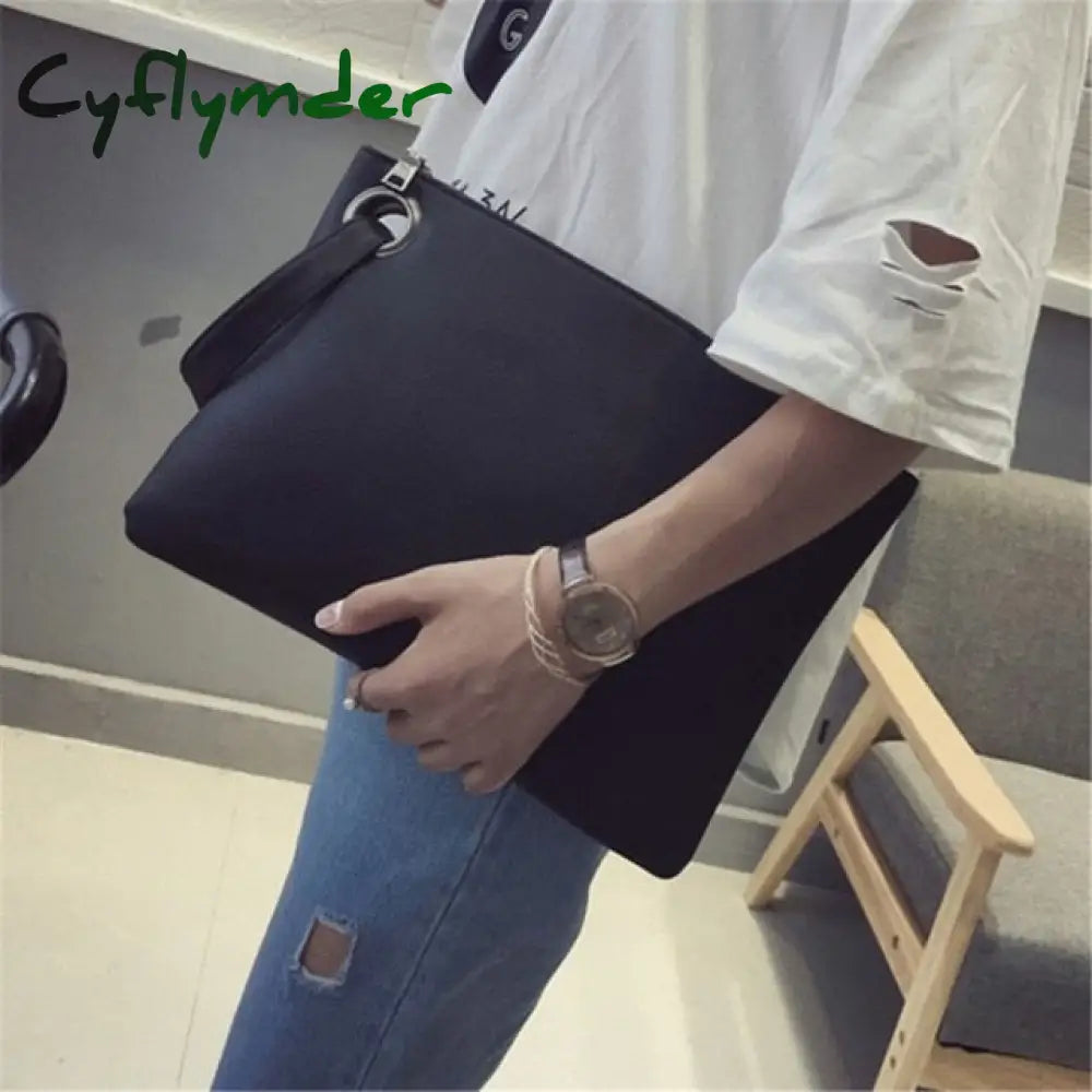 Cyflymder Fashion Women Elegant Party Clutches Pu Leather Envelope Clutch Bag Handbag Lady Female