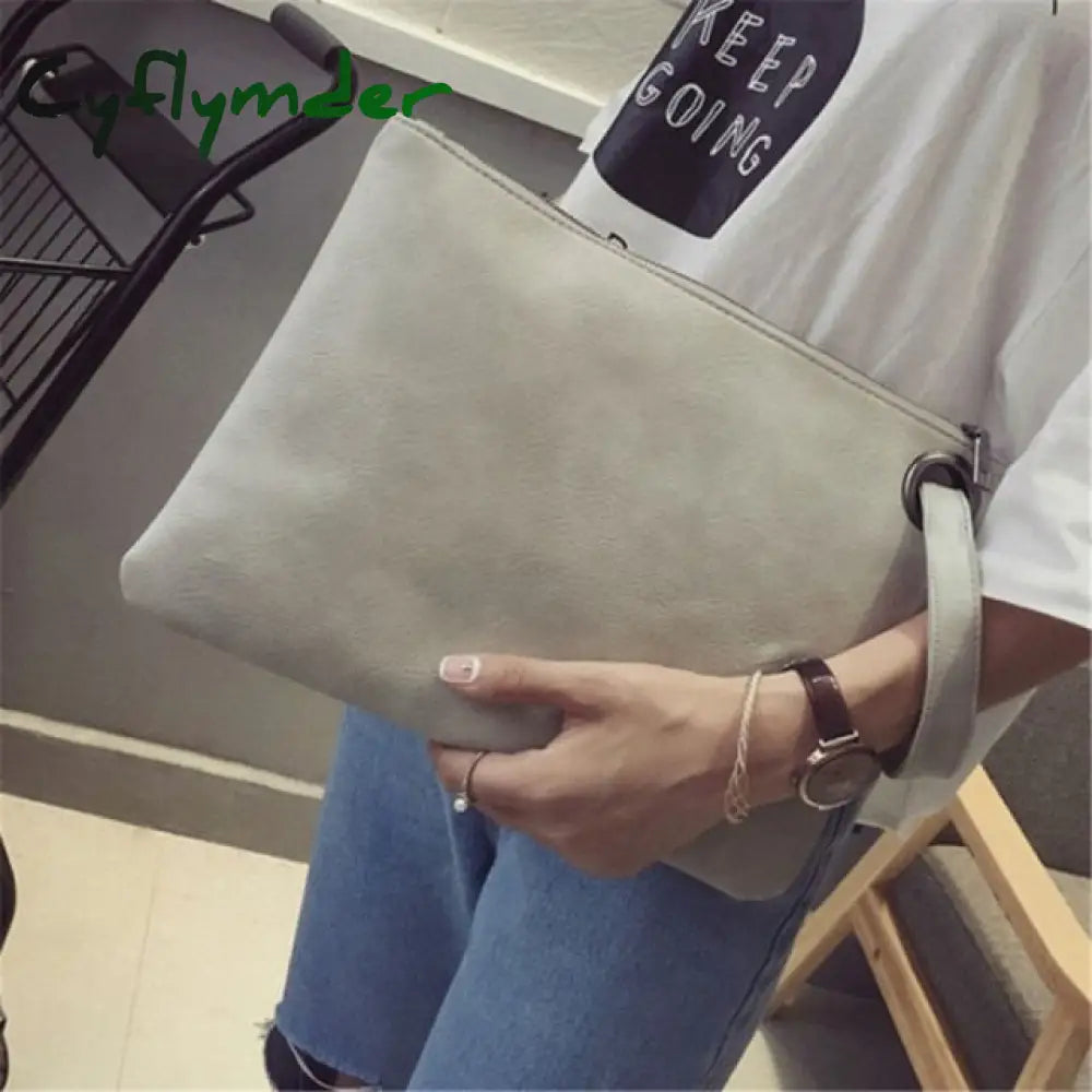 Cyflymder Fashion Women Elegant Party Clutches Pu Leather Envelope Clutch Bag Handbag Lady Female