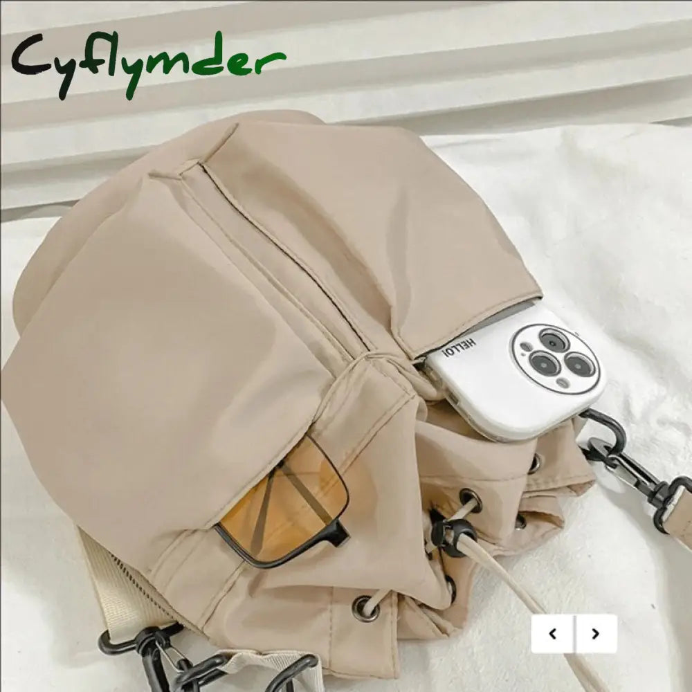 Cyflymder Fashion Women Handbags Waterproof Nylon Shoulder Bags Large Capacity Crossbody For