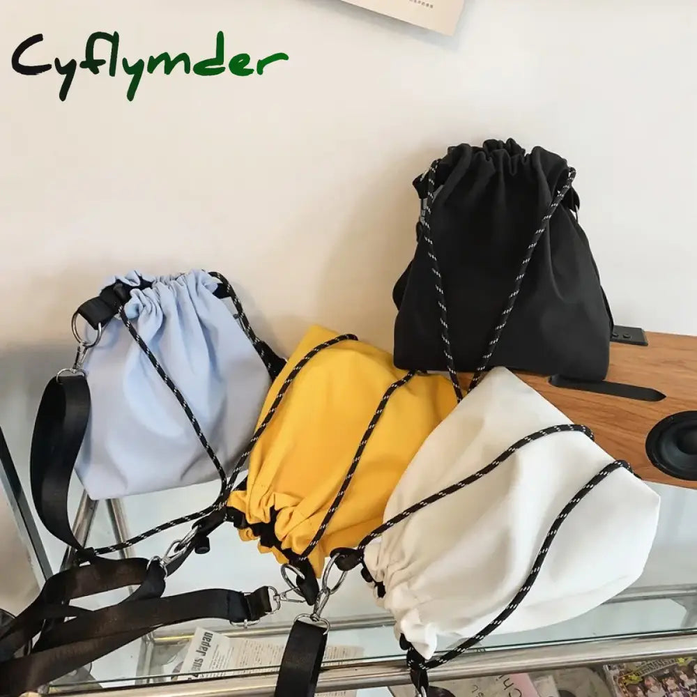 Cyflymder Fashion Women Handbags Waterproof Nylon Shoulder Bags Large Capacity Crossbody For