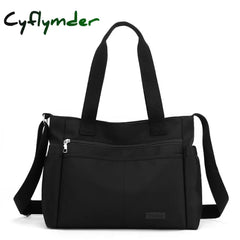 Cyflymder Fashion Women Shoulder Bags Large Capacity Multifunction Travel Handbags Waterproof Nylon