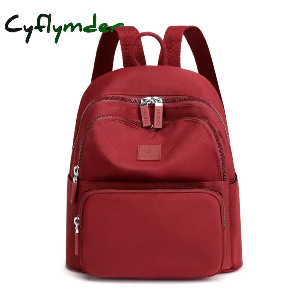 Cyflymder Fashion Women Small Backpacks Waterproof School For Teenagers Girls Female Nylon Mini