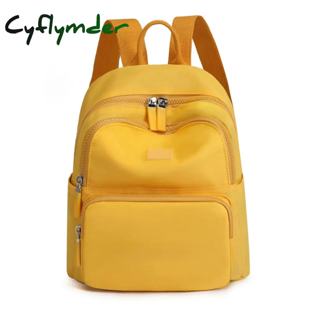 Cyflymder Fashion Women Small Backpacks Waterproof School For Teenagers Girls Female Nylon Mini