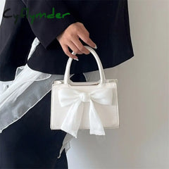 Cyflymder Fashion Women’s Clutch Purse Handbags Summer Pink Bowknot Female Underarm Bags Sweet