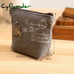 Cyflymder Fashion Womens Lady Kid Coin Wallet Small Mini Pouch Zipper Money Key Earphone Line Purse