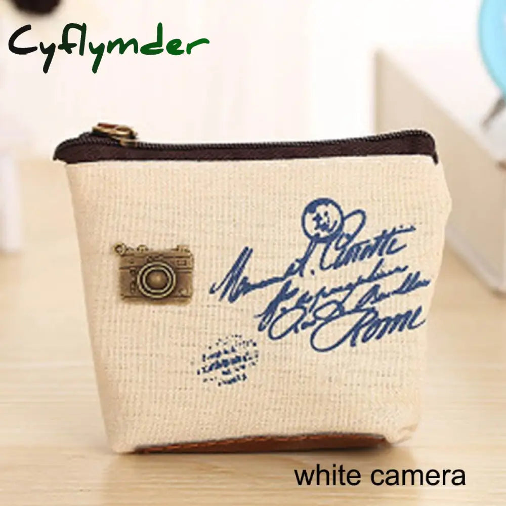 Cyflymder Fashion Womens Lady Kid Coin Wallet Small Mini Pouch Zipper Money Key Earphone Line Purse