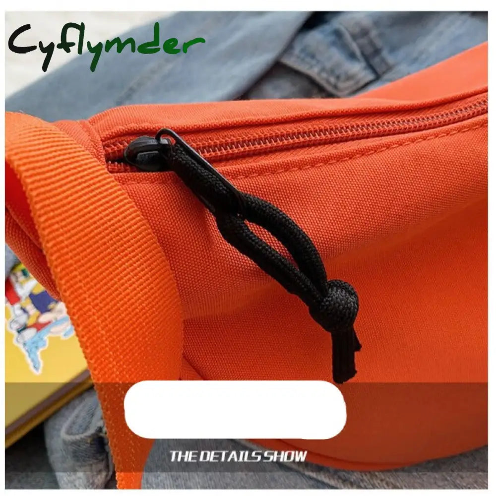 Cyflymder Fashion Women’s Waist Bag New Summer Messenger Shoulder Canvas Multifunctional Chest