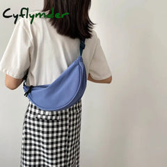 Cyflymder Fashion Women’s Waist Bag New Summer Messenger Shoulder Canvas Multifunctional Chest