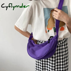 Cyflymder Fashion Women’s Waist Bag New Summer Messenger Shoulder Canvas Multifunctional Chest