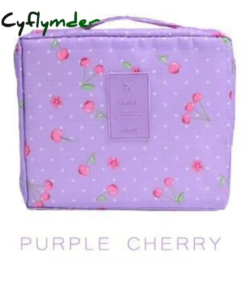 Cyflymder Fashionable Make Up Bag Korea Multi-Functional Waterproof Makeup Bags Women And Men’s