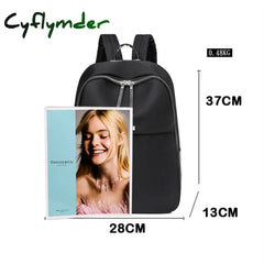 Cyflymder Female Bag Oxford Women Backpack Fashion Bagpack Classic Style School For Girls Bookbag