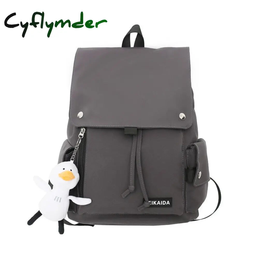 Cyflymder Female Male Trendy Nylon New Travel Student Bag Cool Boy Girl College Backpack Fashion