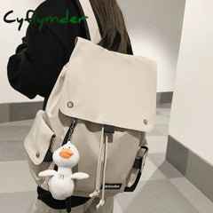 Cyflymder Female Male Trendy Nylon New Travel Student Bag Cool Boy Girl College Backpack Fashion