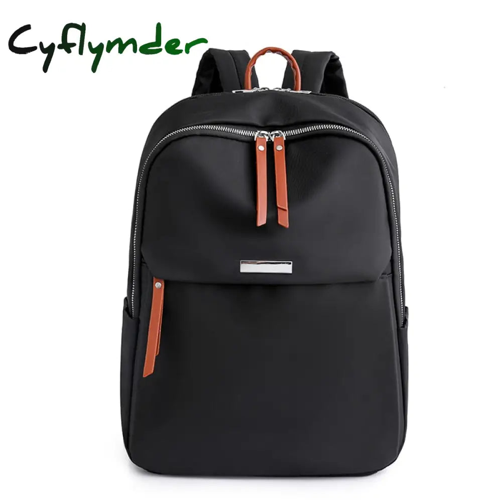 Cyflymder Female Pack Nylon Women Laptop Backpack Fashion Bagpack Shoulder Backbag Preppy Style