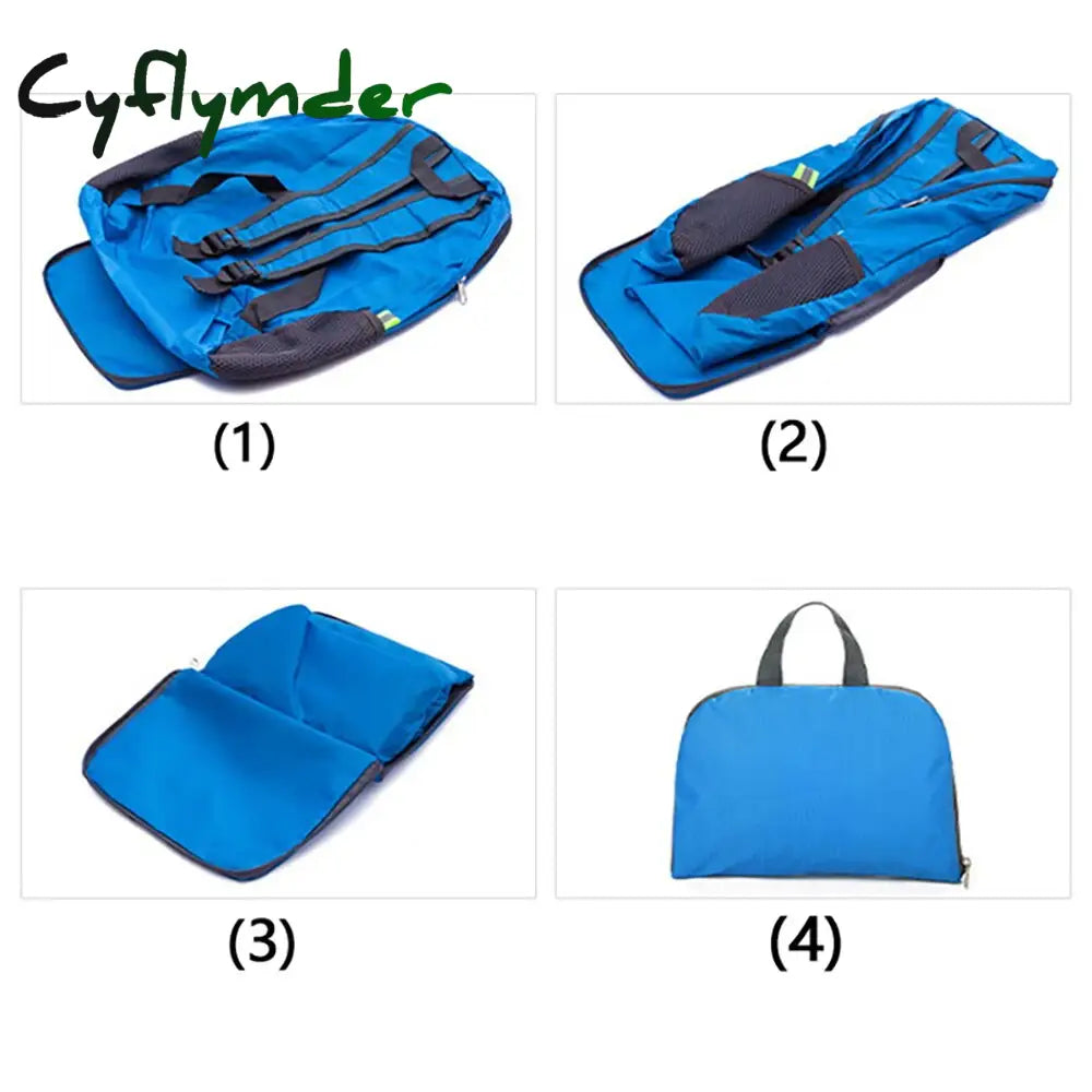 Cyflymder Foldable Backpack Camping Hiking Ultralight Folding Travel Daypack Bag Outdoor