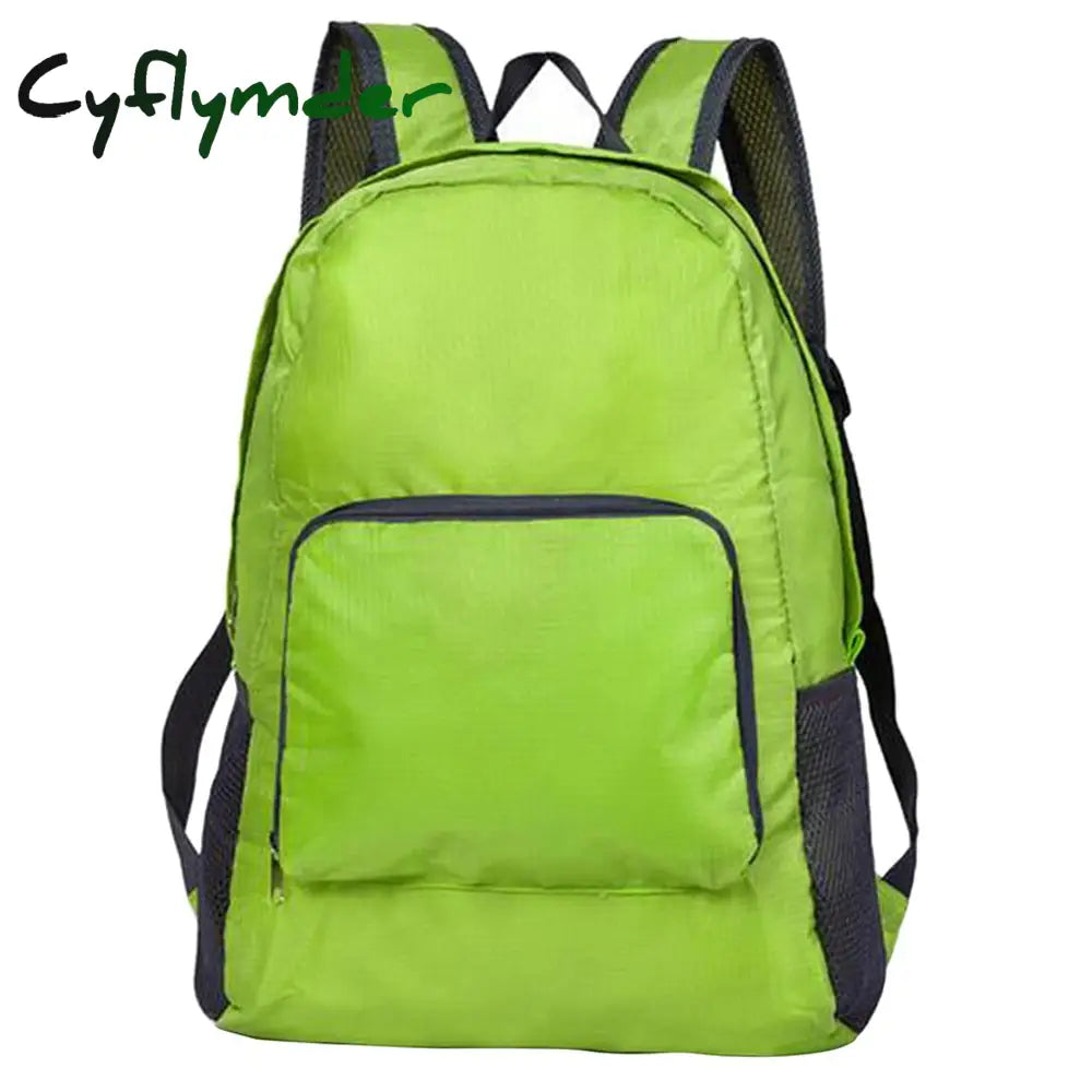 Cyflymder Foldable Backpack Camping Hiking Ultralight Folding Travel Daypack Bag Outdoor