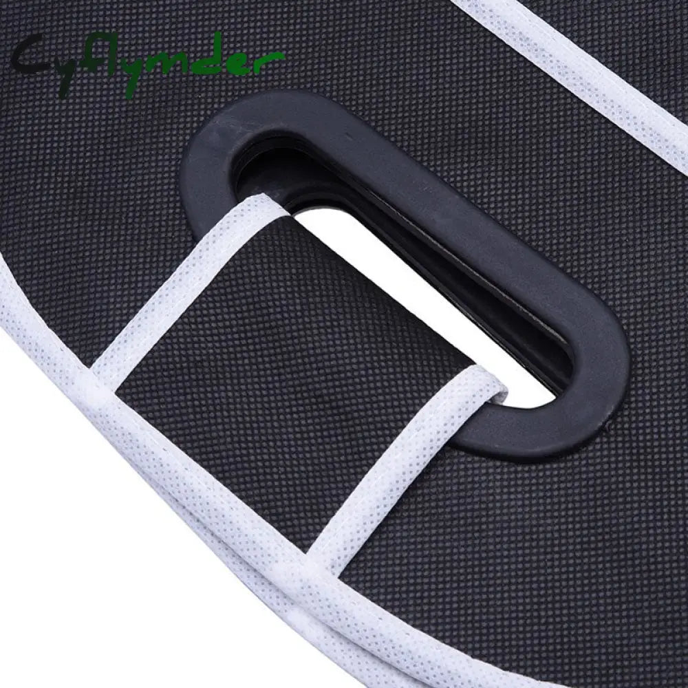 Cyflymder Folding Car Trunk Organizer Storage Bag Non-Woven Fabrics Stowing Tidying Multifunctional