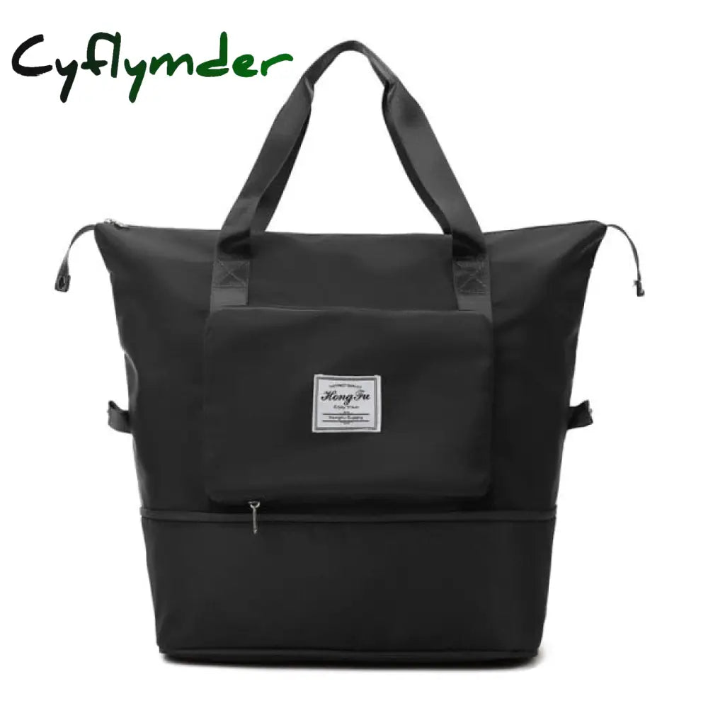 Cyflymder Folding Travel Bag Large Capacity Waterproof Pouch Tote Carry On Luggage Portable