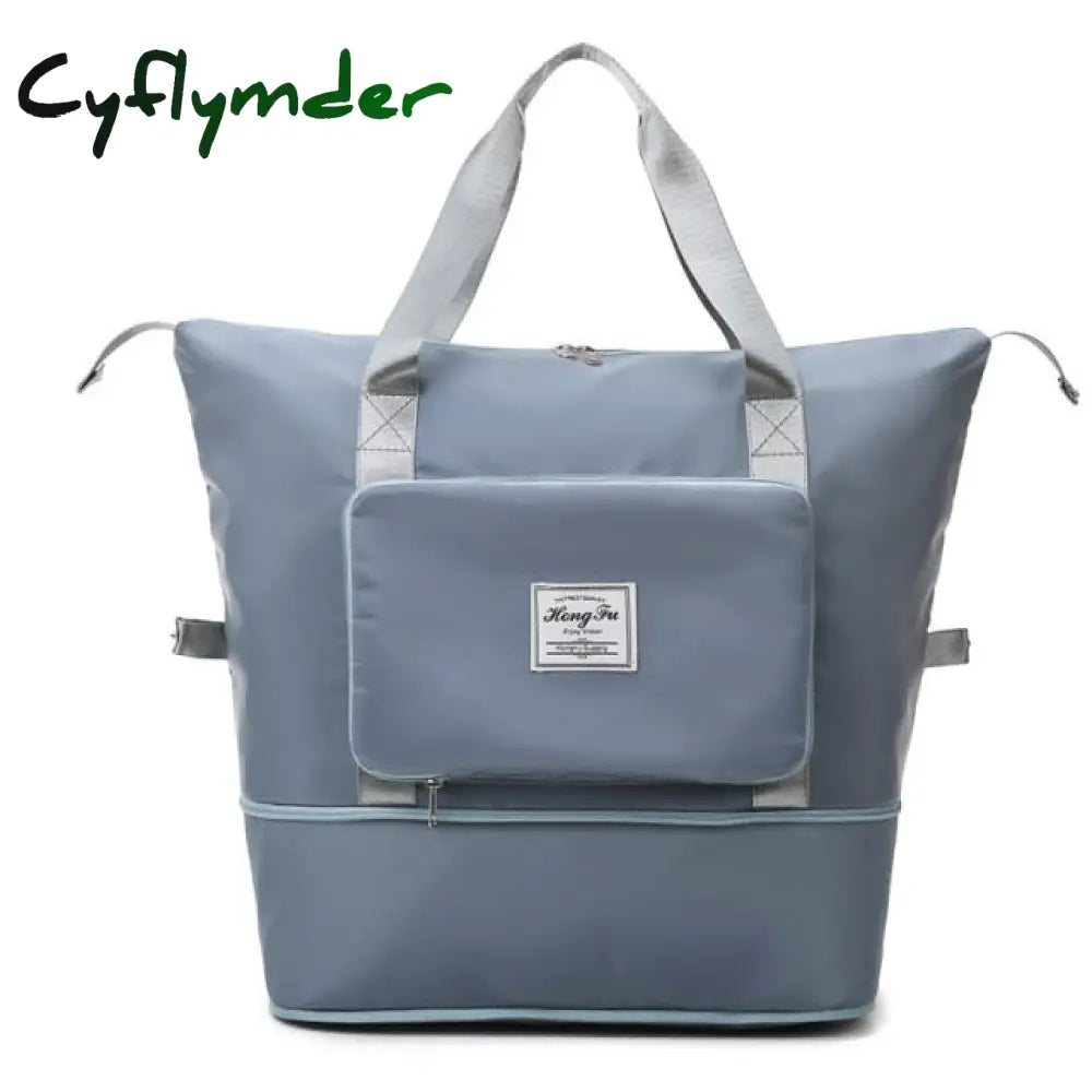 Cyflymder Folding Travel Bag Large Capacity Waterproof Pouch Tote Carry On Luggage Portable