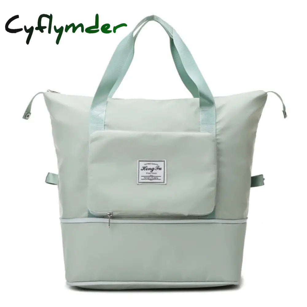 Cyflymder Folding Travel Bag Large Capacity Waterproof Pouch Tote Carry On Luggage Portable