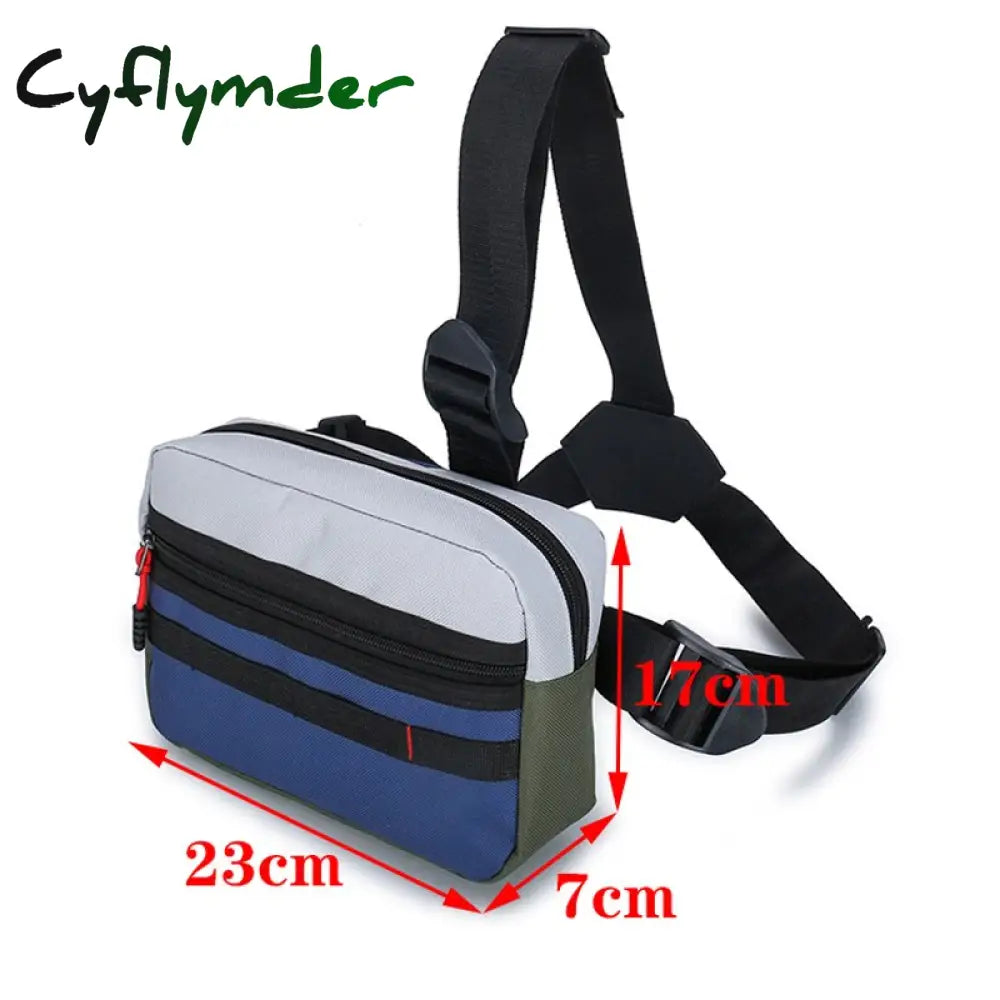 Cyflymder Functional Tactical Chest Bag For Woman Fashion Bullet Hip Hop Vest Streetwear Waist Pack