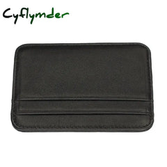 Cyflymder Genuine Leather Card Holder Slim Business Id Credit Case Thin Small Wallet For Men