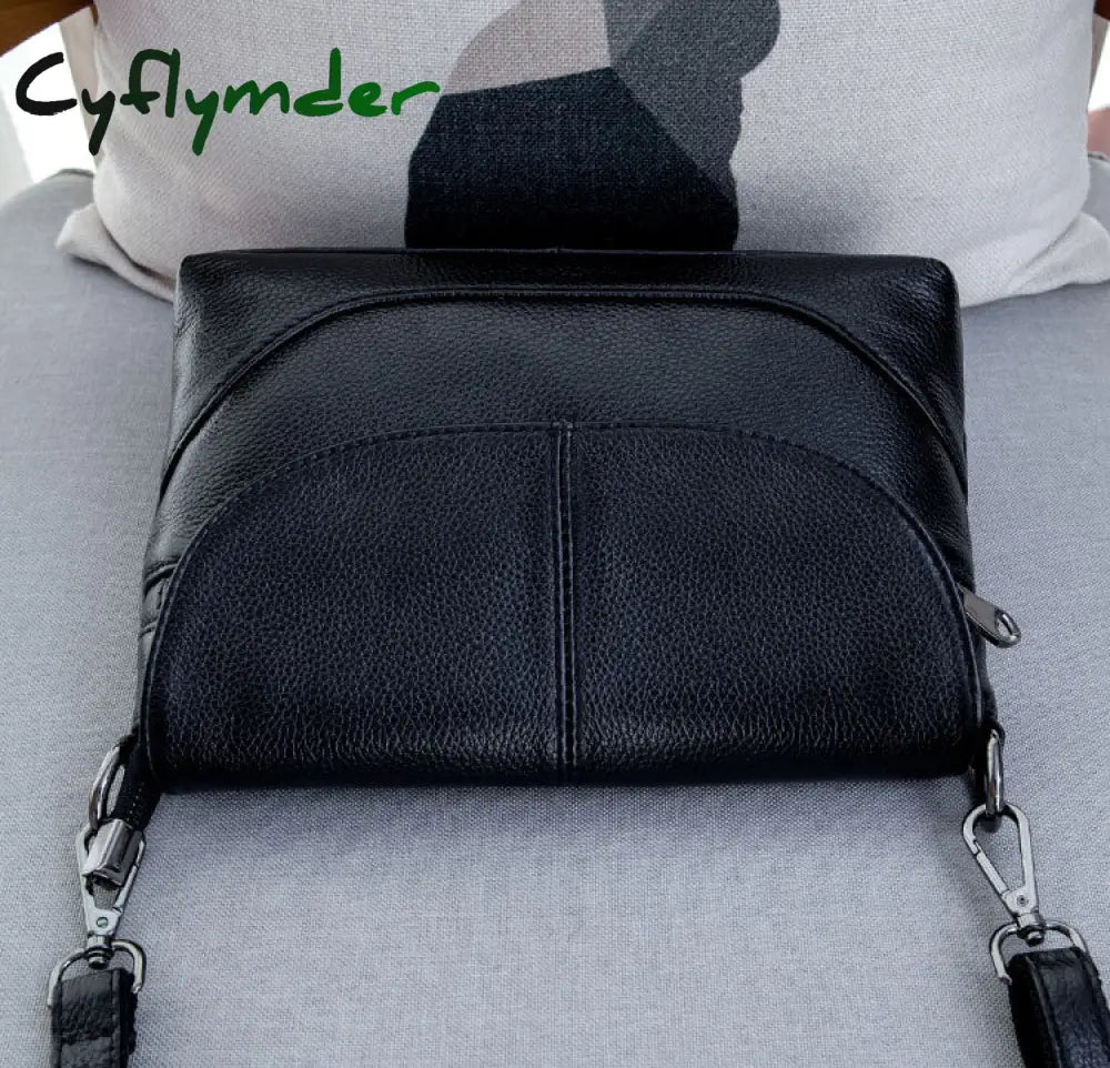 Cyflymder Genuine Leather Crossbody Bags For Women Ladies Shoulder New Fashion Handbags Female