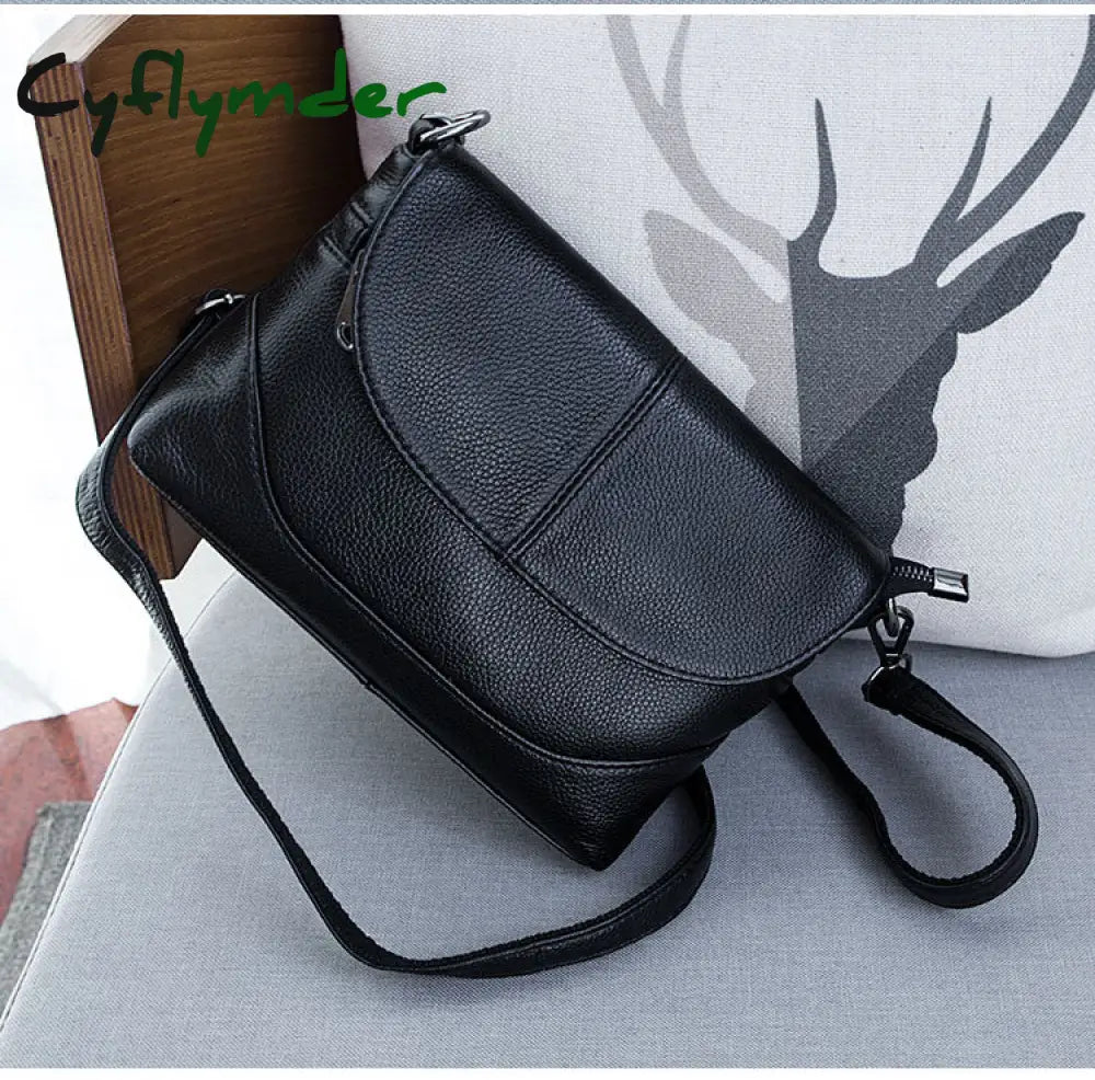 Cyflymder Genuine Leather Crossbody Bags For Women Ladies Shoulder New Fashion Handbags Female