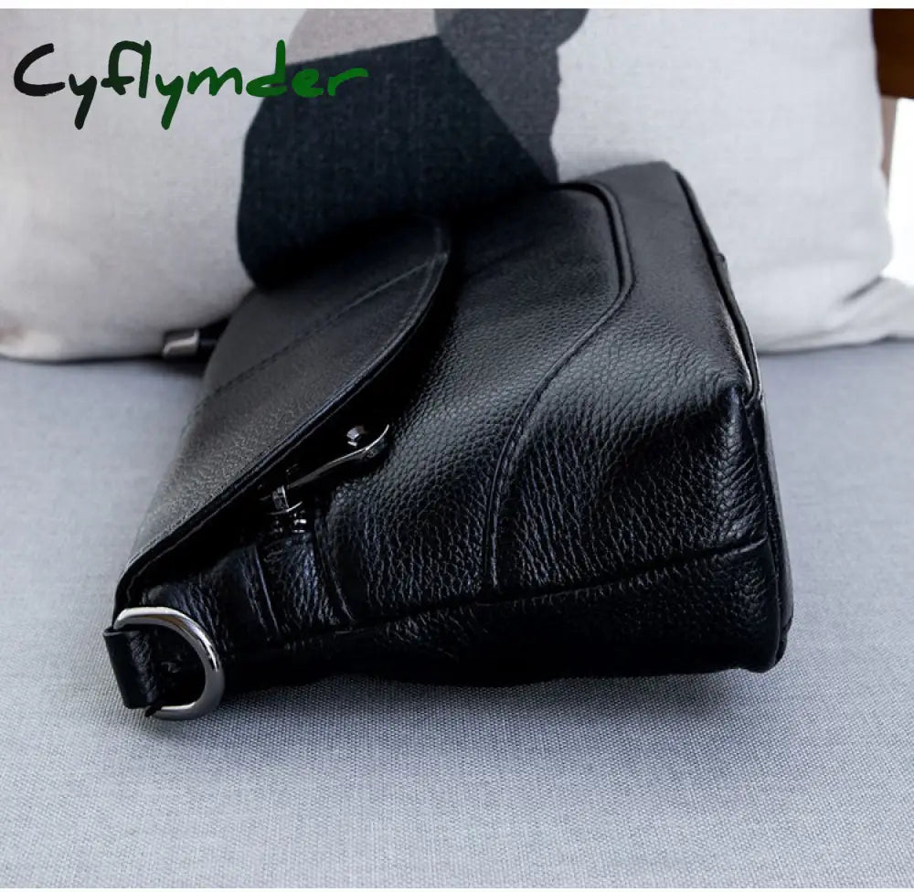 Cyflymder Genuine Leather Crossbody Bags For Women Ladies Shoulder New Fashion Handbags Female