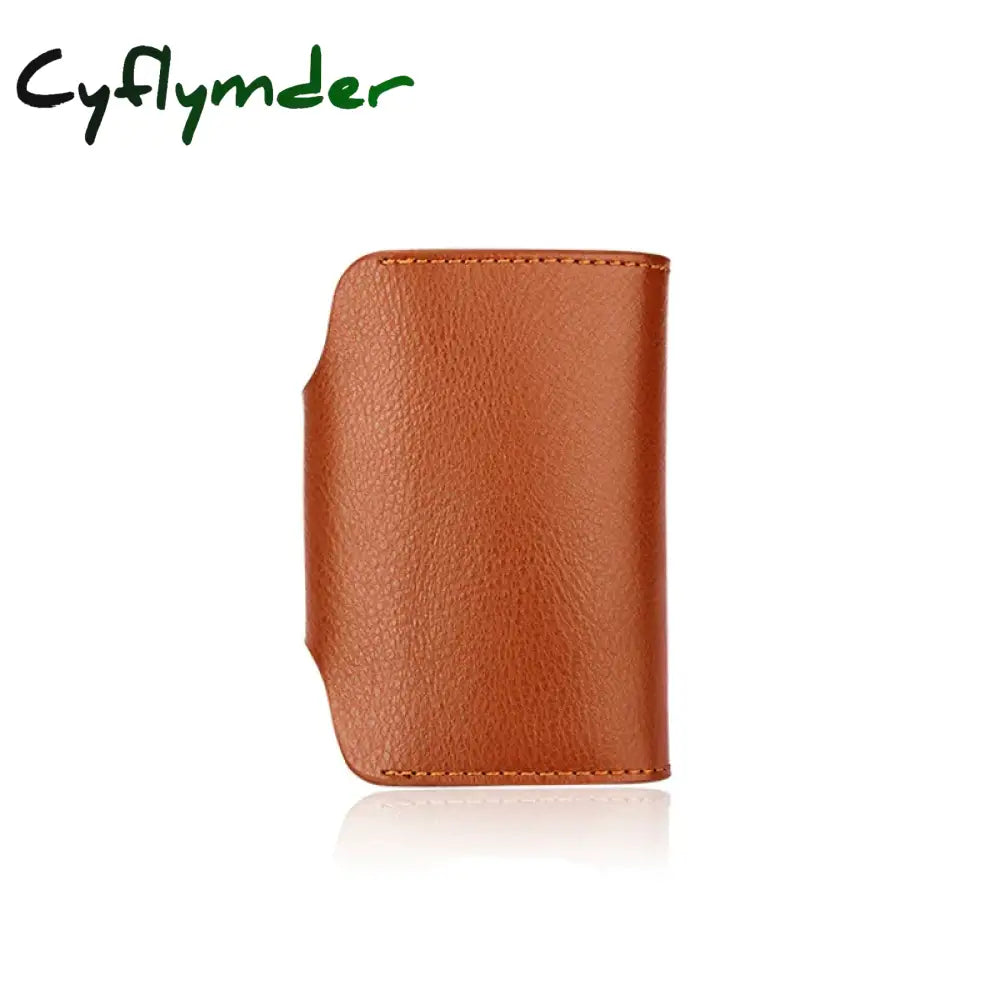 Cyflymder Genuine Leather Men Business Card Holder Wallet 15 Bits Case Bank Credit Id Holders Women