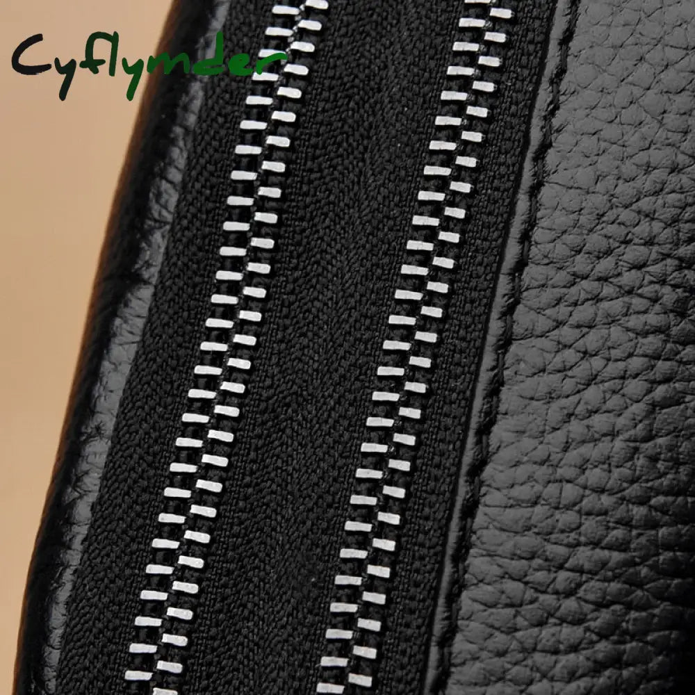 Cyflymder Genuine Leather Real Cowhide Women’s Casual Fashion Bag Women Messenger Small Shoulder