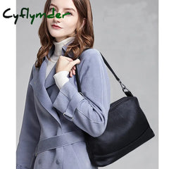 Cyflymder Genuine Leather Shoulder Bag Women’s Luxury Handbags Fashion Crossbody Bags For Women