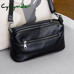 Cyflymder Genuine Leather Shoulder Bag Women’s Luxury Handbags Fashion Crossbody Bags For Women