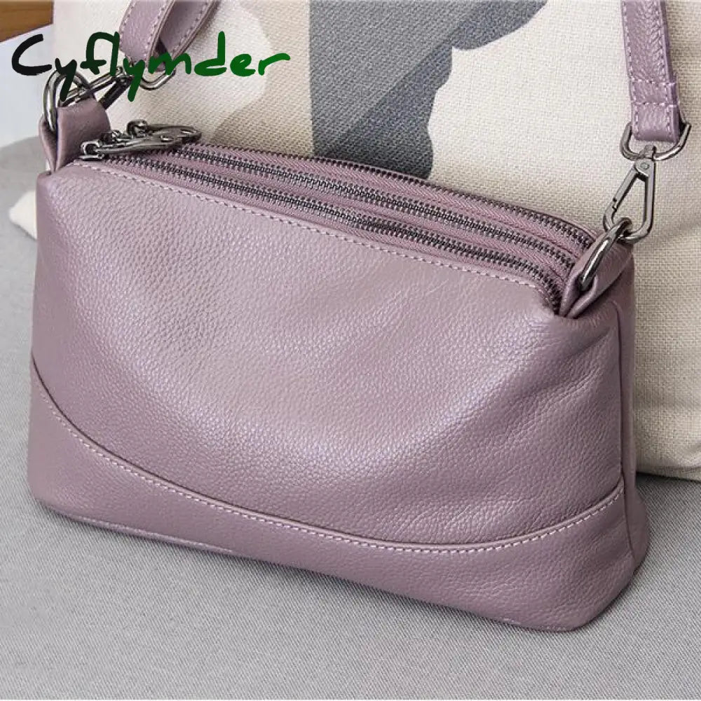 Cyflymder Genuine Leather Shoulder Bag Women’s Luxury Handbags Fashion Crossbody Bags For Women