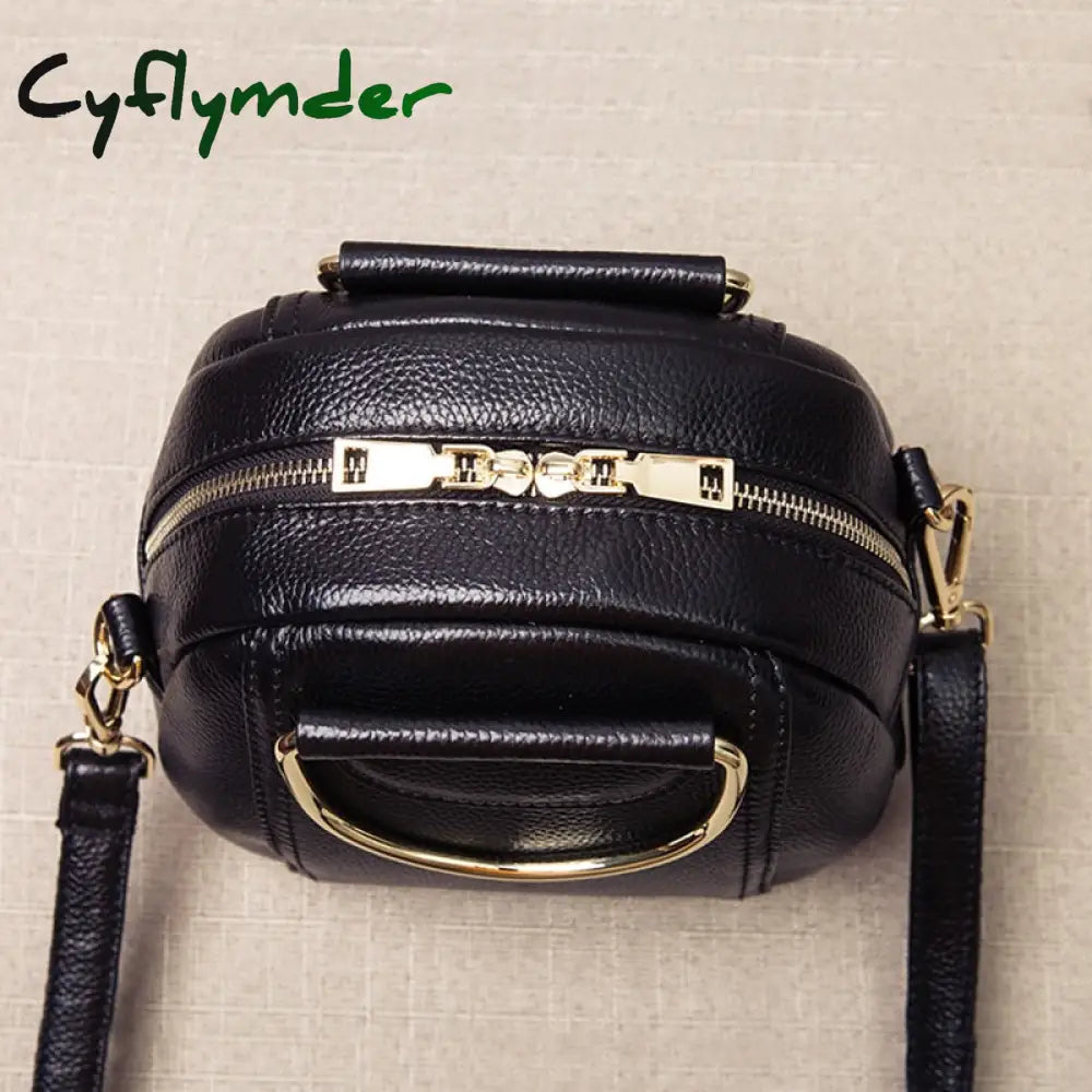 Cyflymder Genuine Leather Shoulder Bag Women’s Luxury Handbags Fashion Crossbody Bags For Women