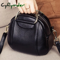 Cyflymder Genuine Leather Shoulder Bag Women’s Luxury Handbags Fashion Crossbody Bags For Women