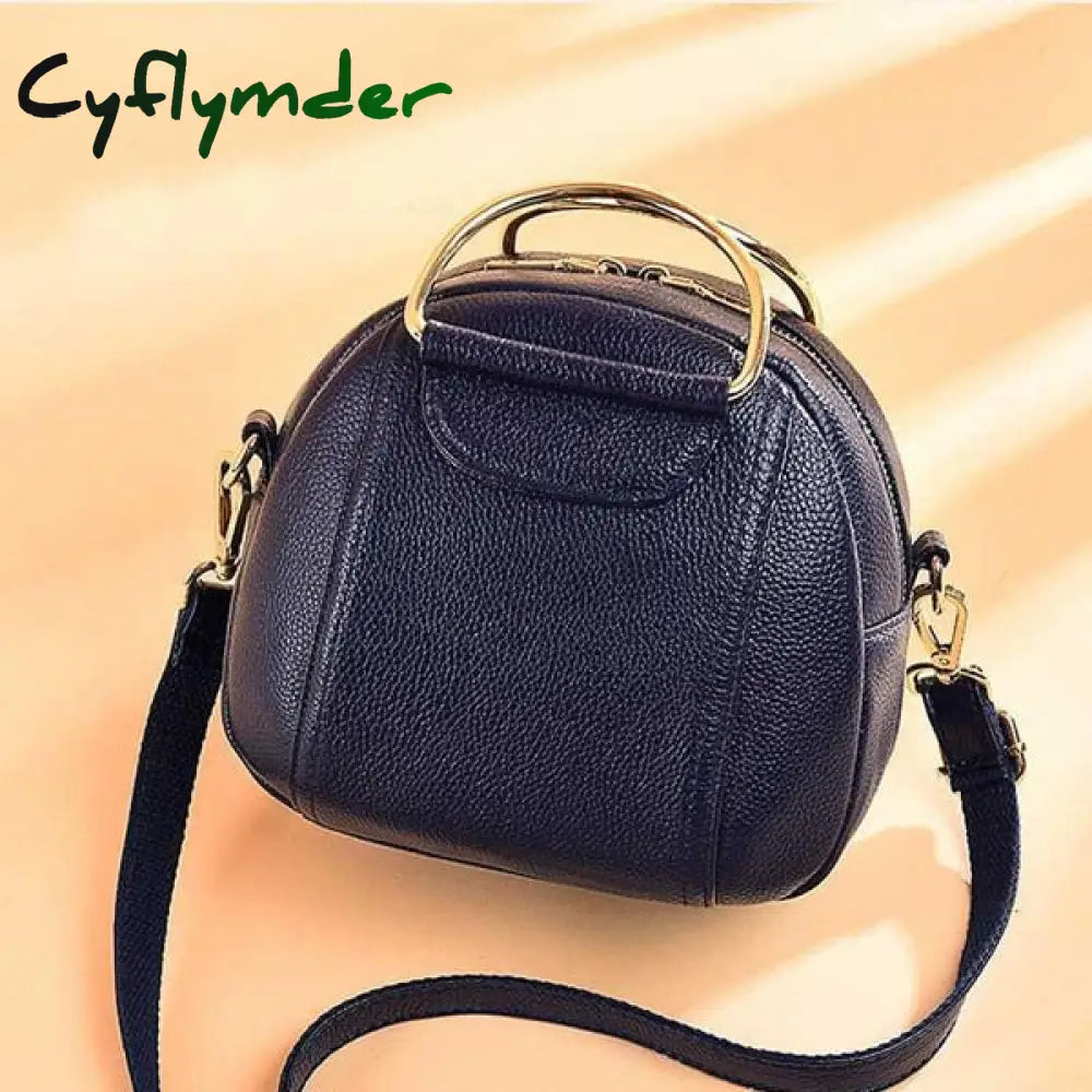 Cyflymder Genuine Leather Shoulder Bag Women’s Luxury Handbags Fashion Crossbody Bags For Women