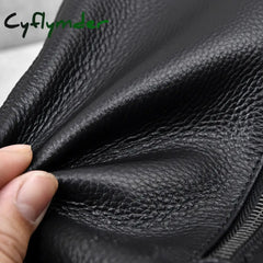 Cyflymder Genuine Leather Women Bag Luxury Design Handbag Purse Brand Fashion Mini Shoulder Bags