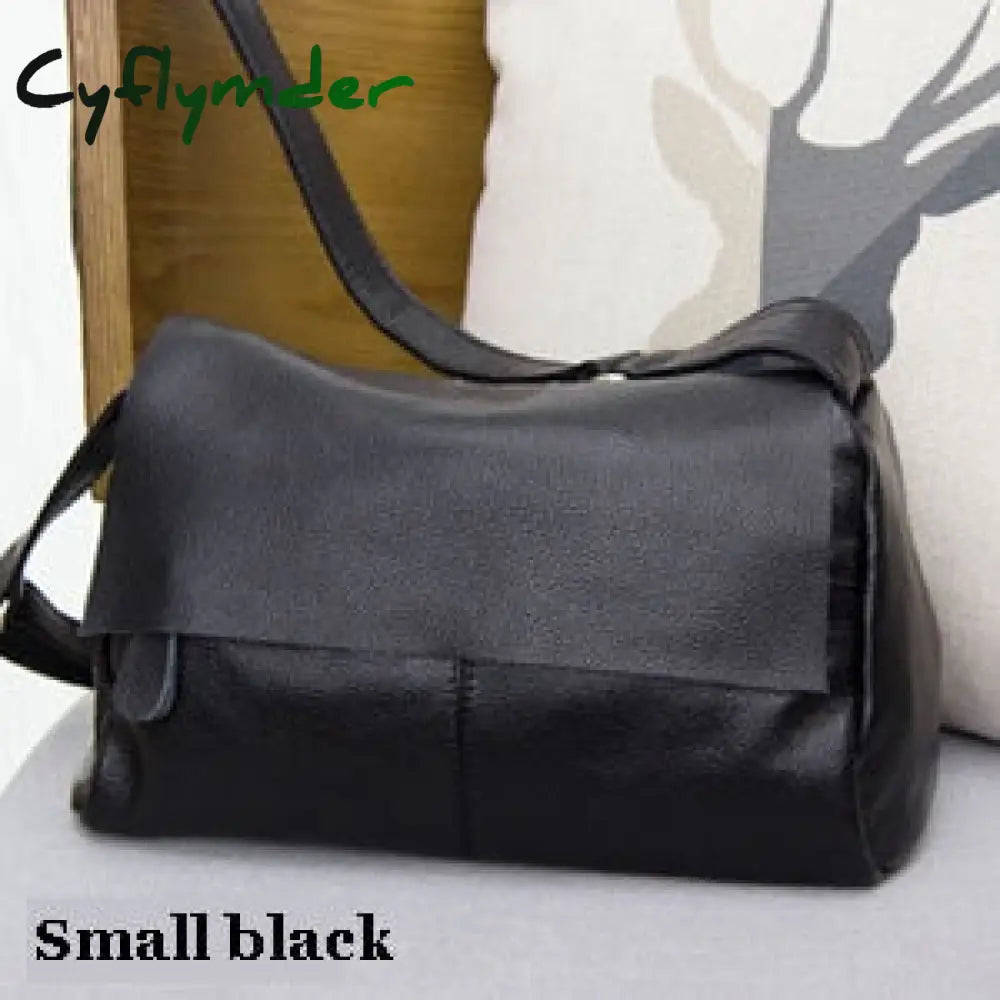 Cyflymder Genuine Leather Women’s Shoulder Bags Fashion Crossbody For Women Large Tote Purse