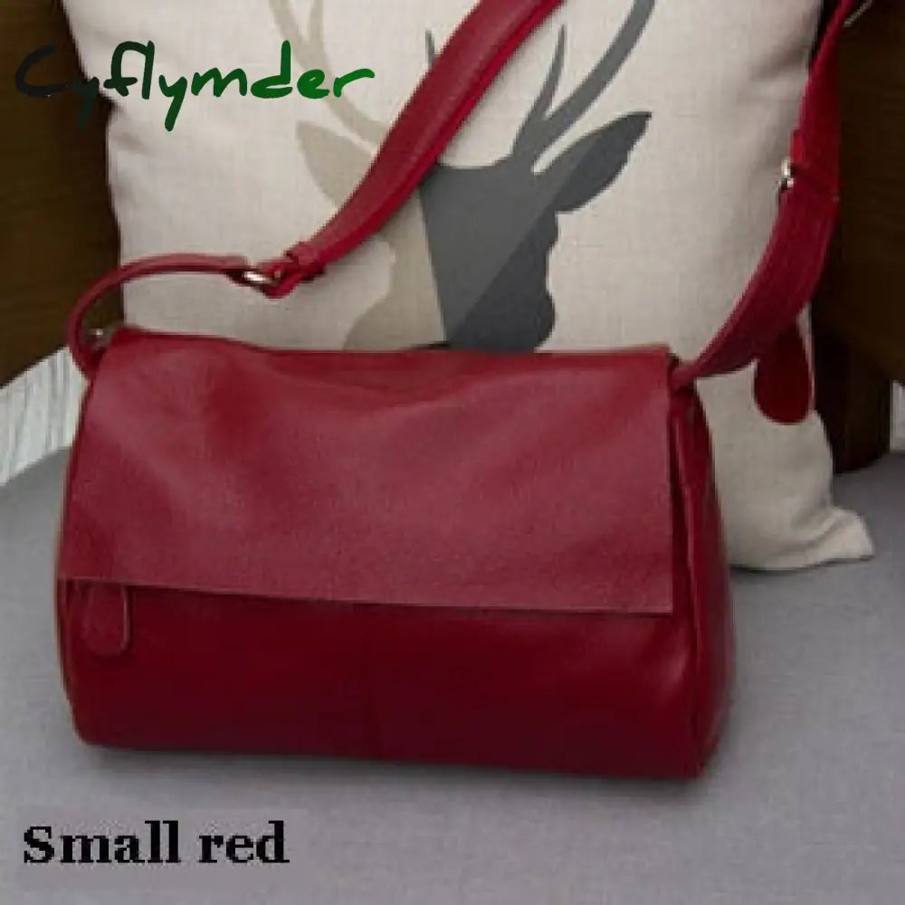 Cyflymder Genuine Leather Women’s Shoulder Bags Fashion Crossbody For Women Large Tote Purse