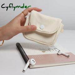 Girls Cute Cosmetic Makeup Napkin Pouch Storage Bag Portable Coin Purse Sanitary Pads Bag Data Cables Organizer