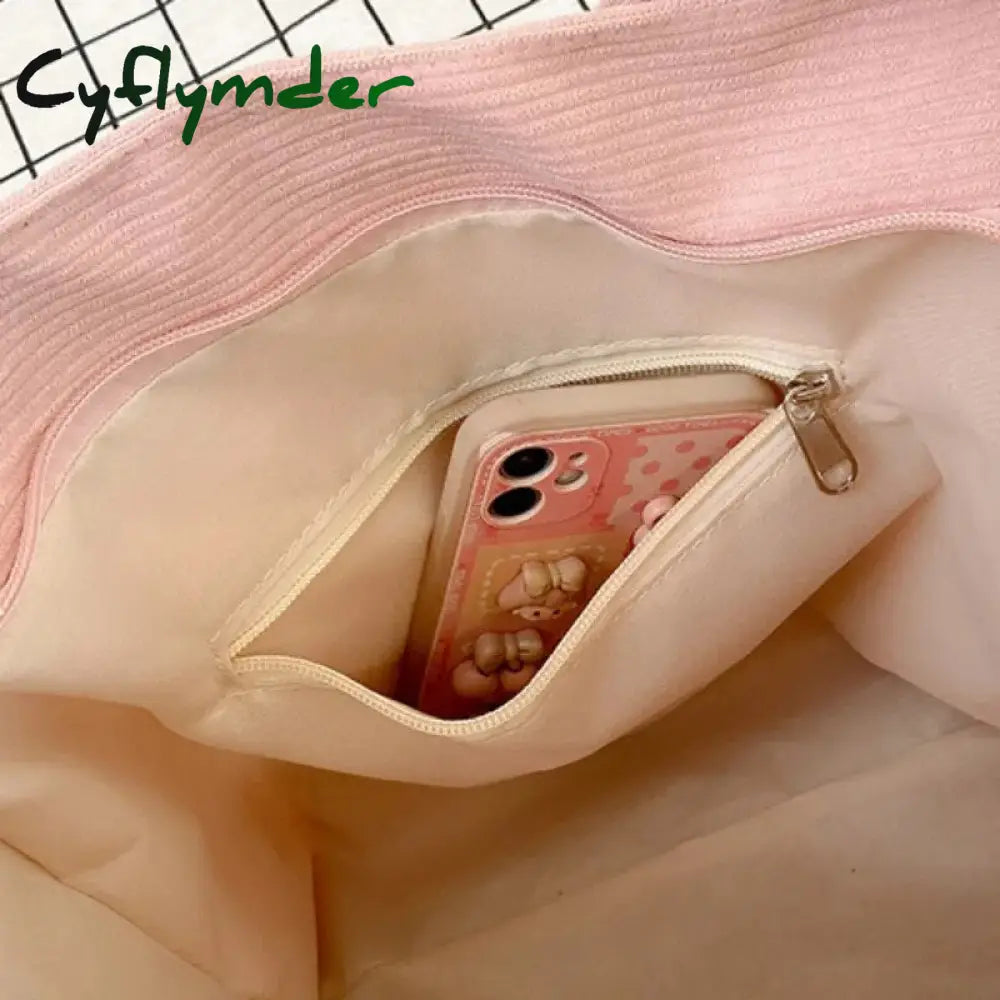 Cyflymder Girls Cute Star Print Shoulder Bags Women Japanese Casual Fashion Crossbody Bag Y2K